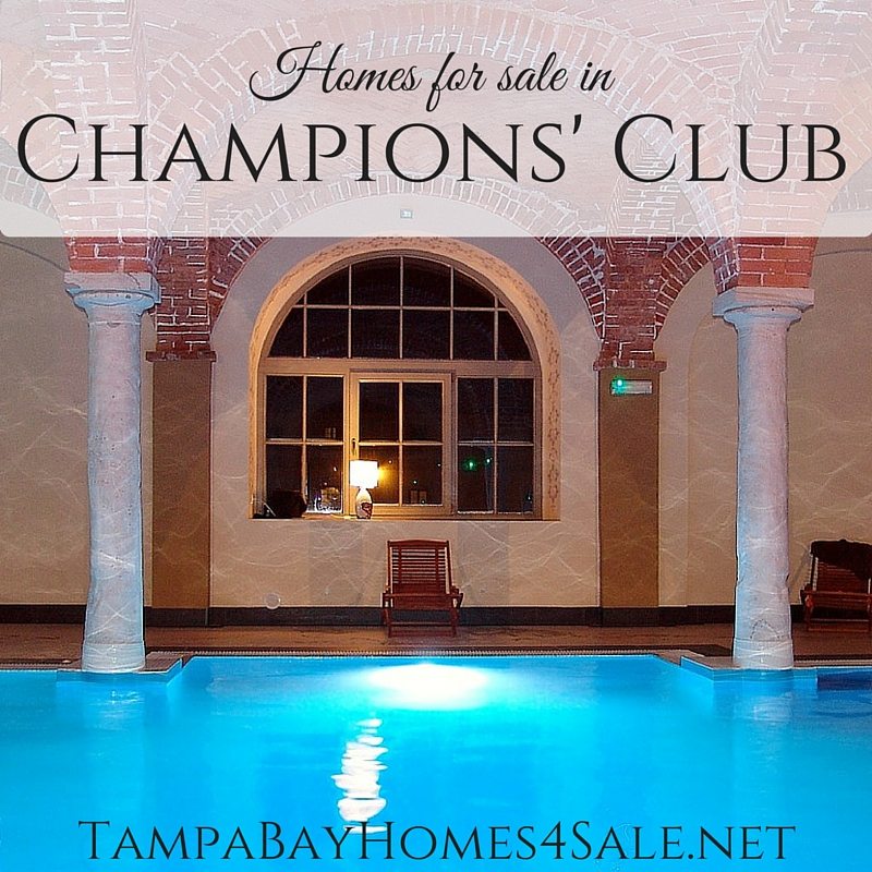 Homes for Sale in Champions Club Trinity Florida