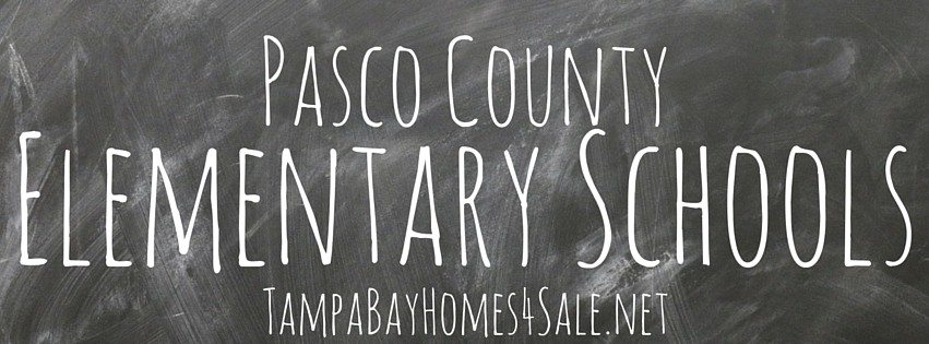 List of Elementary Schools in Pasco County