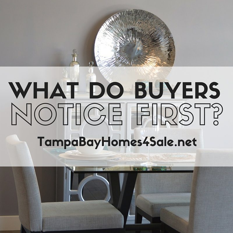 What Do Buyers Notice First