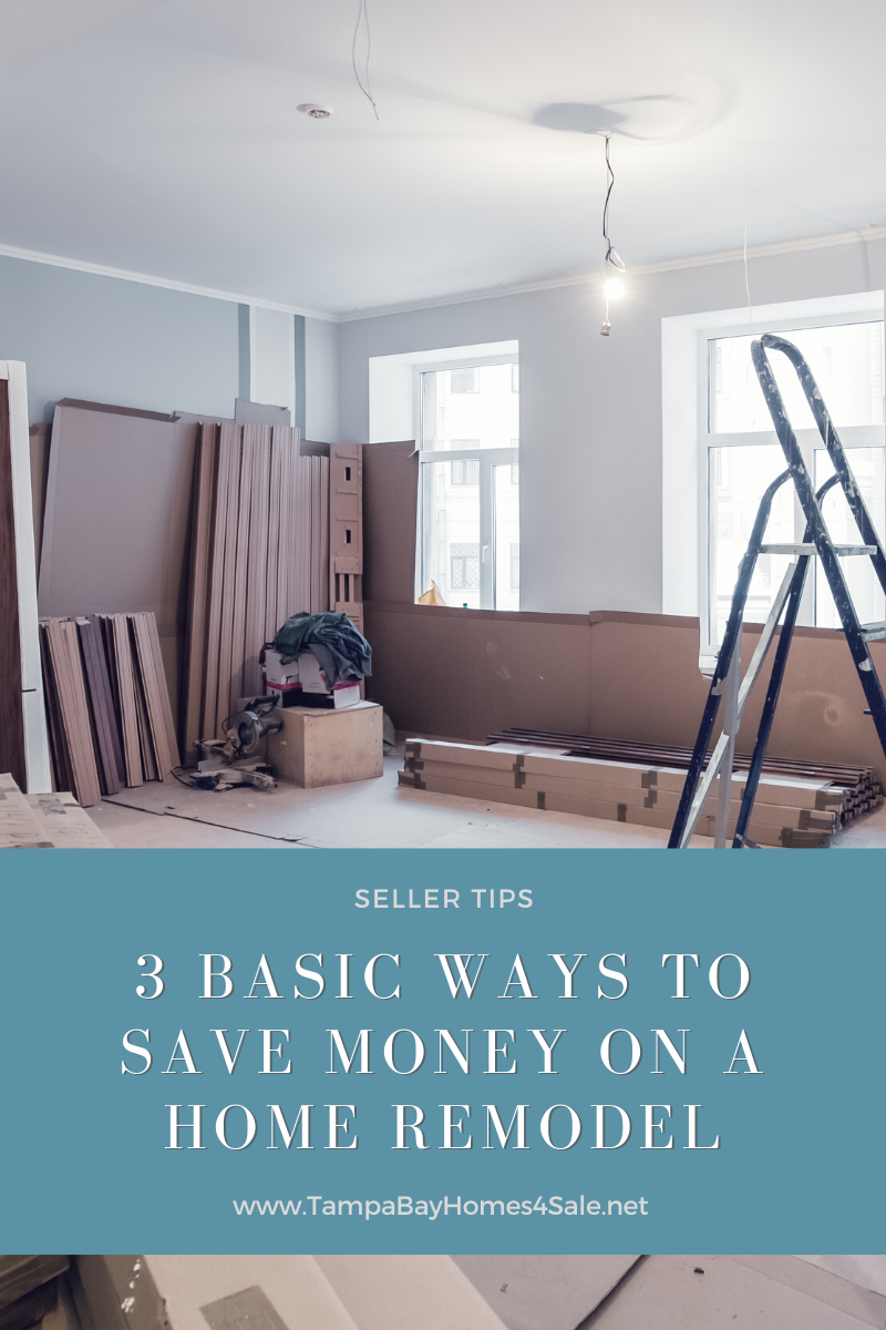 3 Basic Ways to Save Money on a Home Remodel