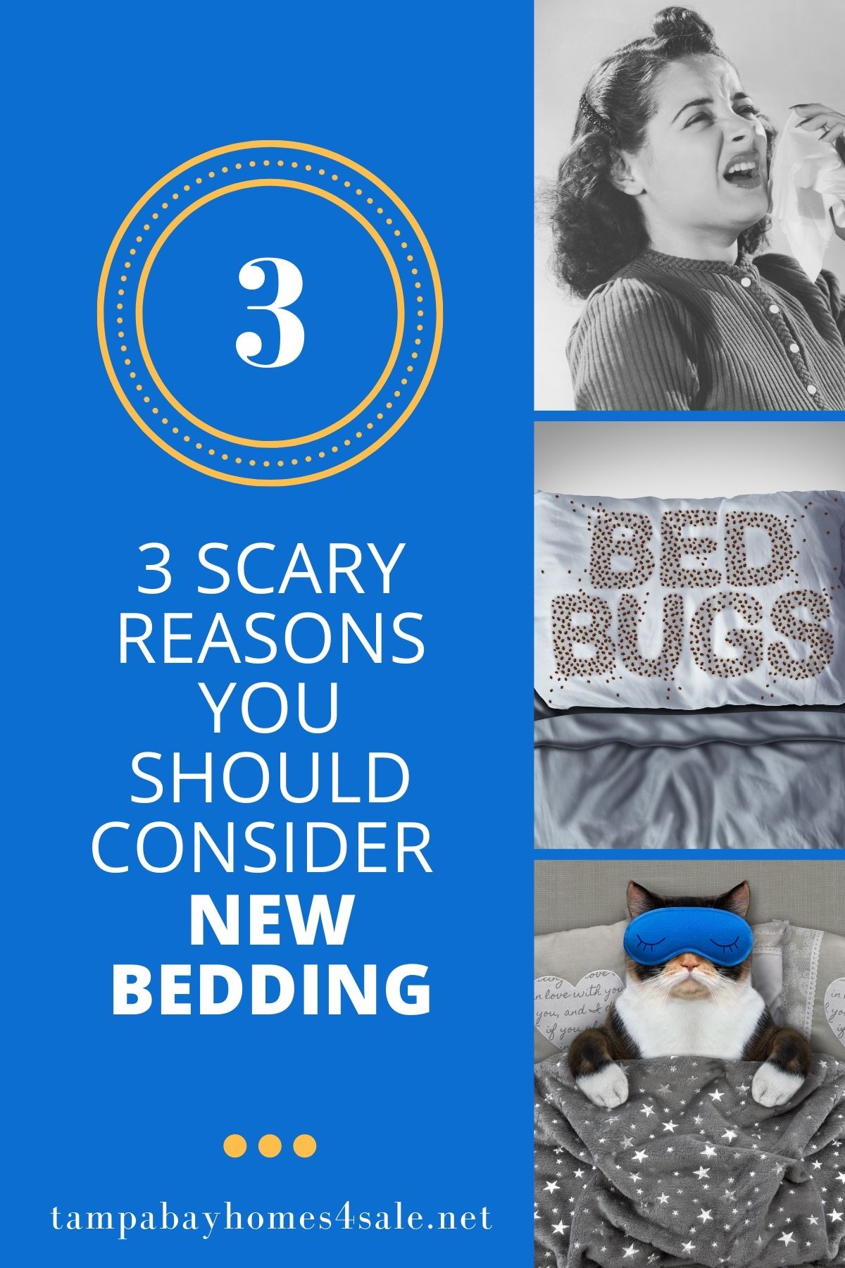 3 Scary Reasons You Should Consider New Bedding