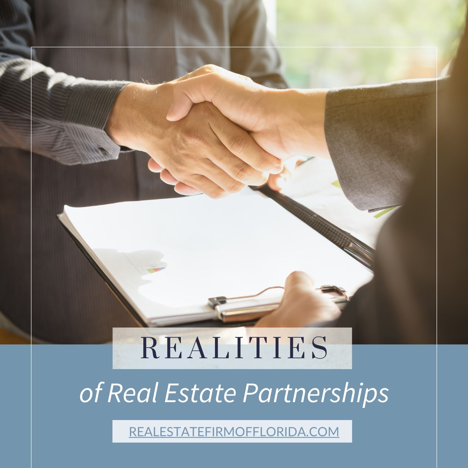 Realities of Real Estate Partnerships