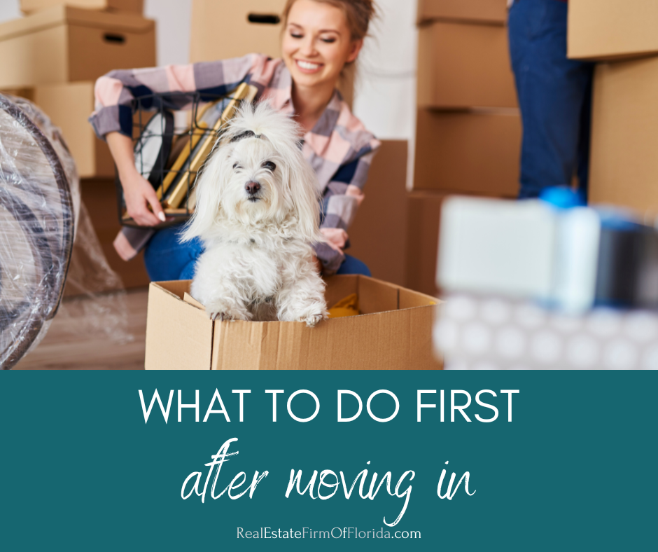 Settling Into Your New Florida Home What to Do First