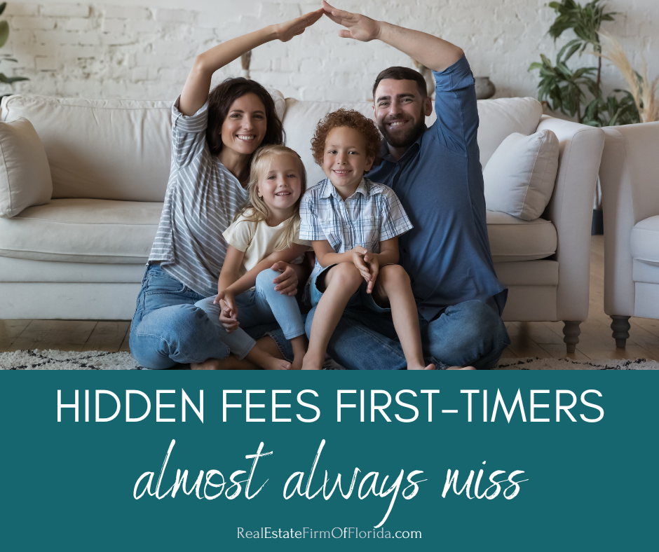 Hidden Fees First Time Buyers Almost Always Miss