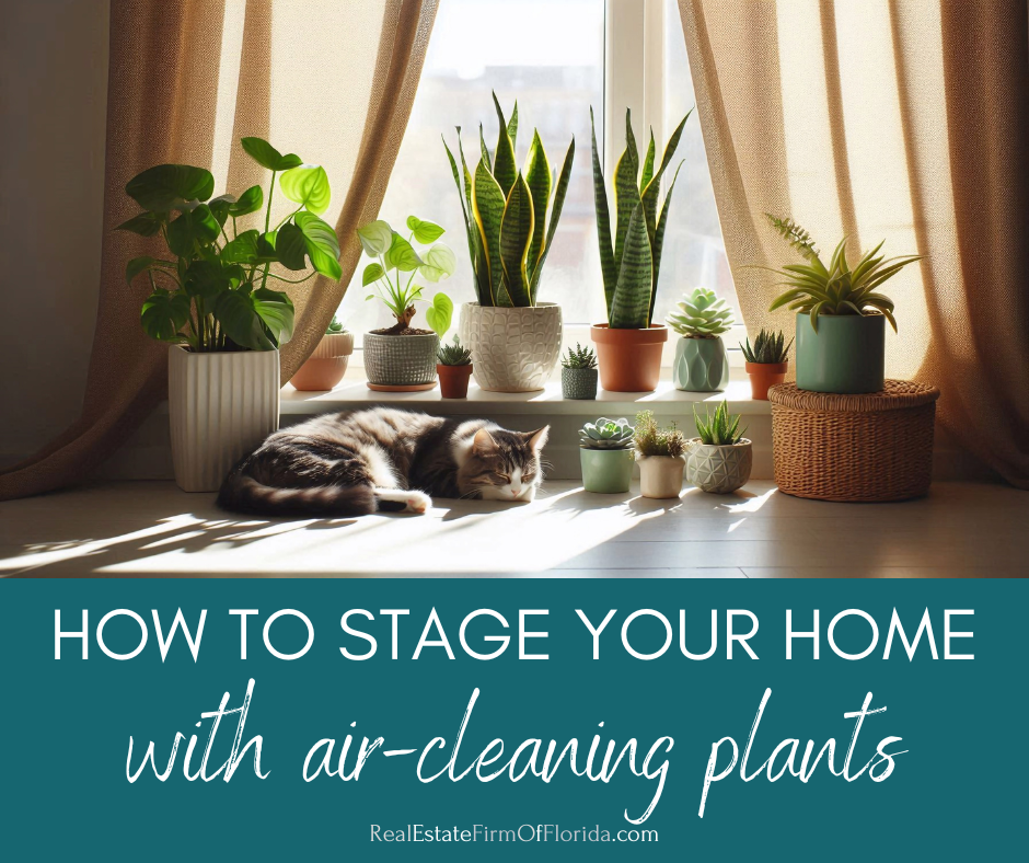 How to Stage Your Home With Plants That Clean the Air