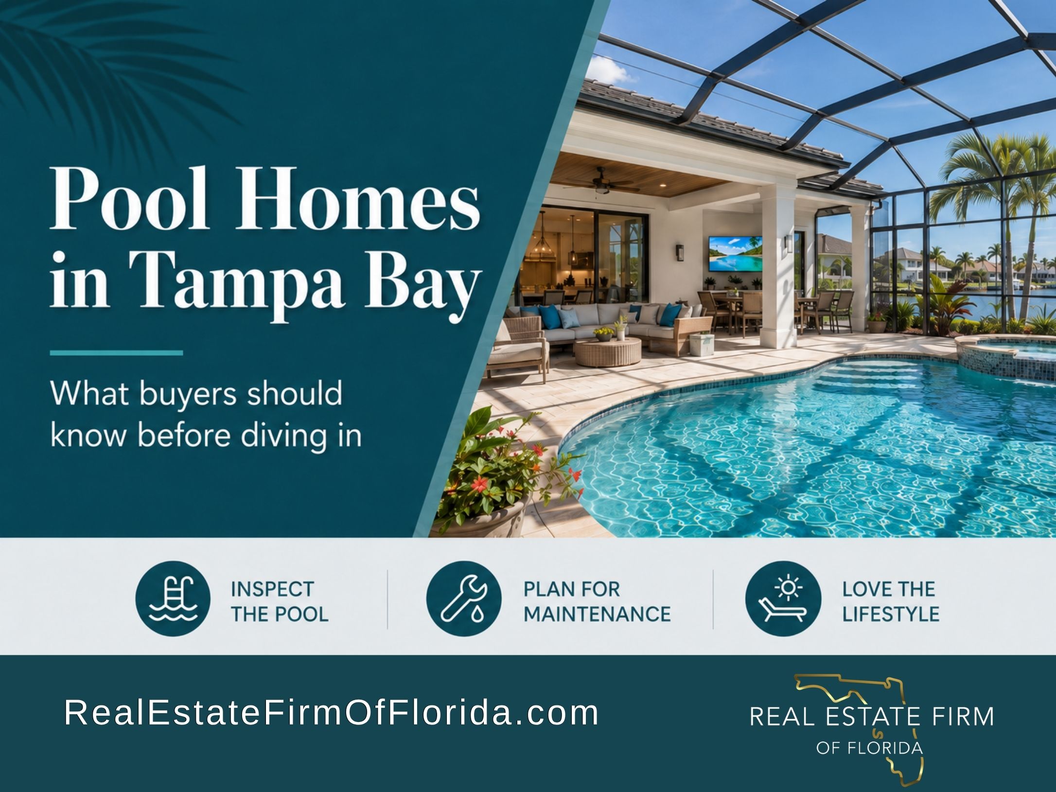 Homes With Pools in Tampa Bay: What Buyers Should Know Before Diving In