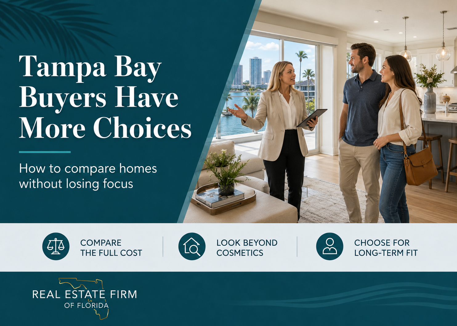 Tampa Bay Buyers Have More Choices: How to Compare Homes Without Losing Focus
