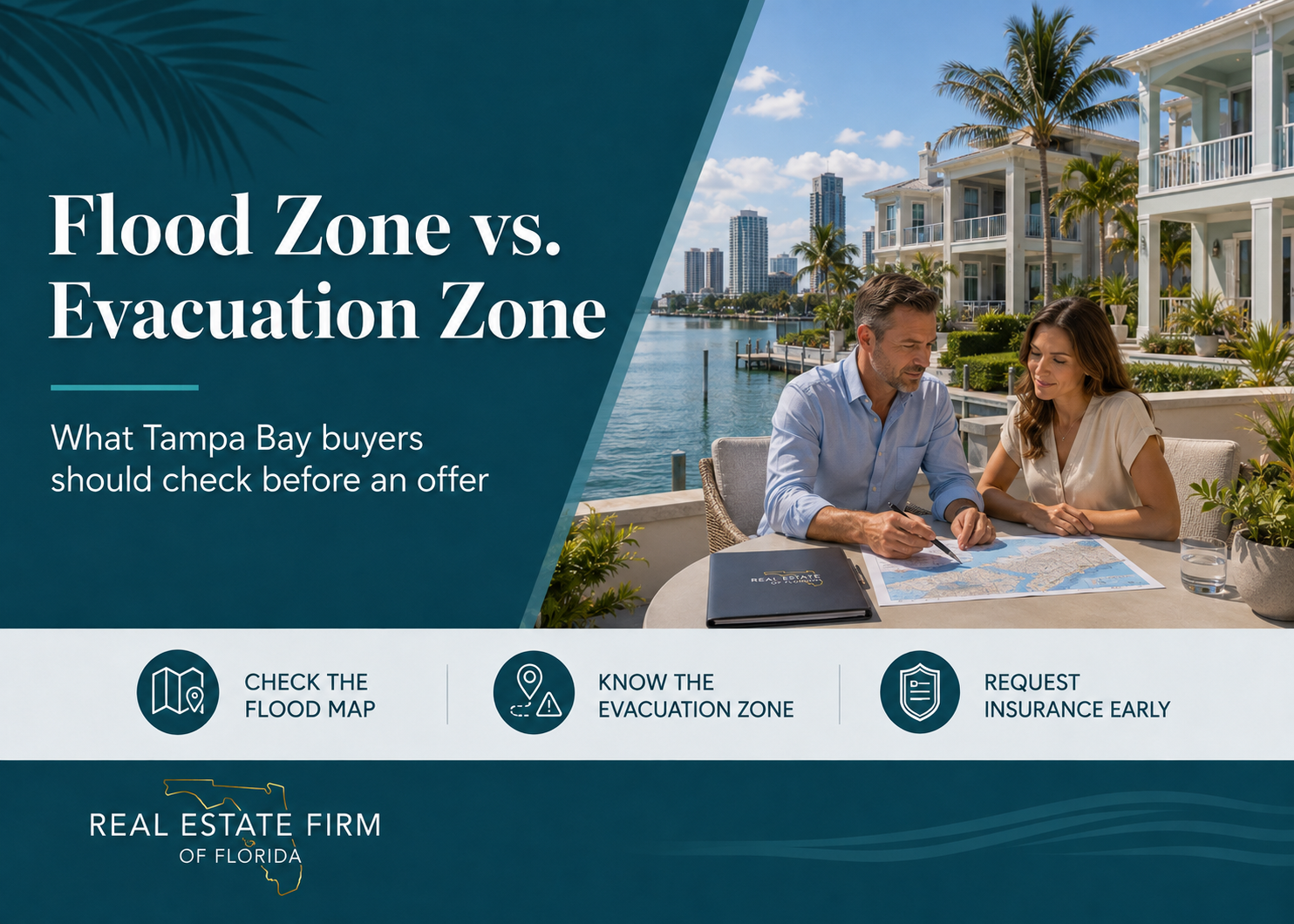 Flood Zone vs. Evacuation Zone in Tampa Bay: What Buyers Should Check Before Making an Offer