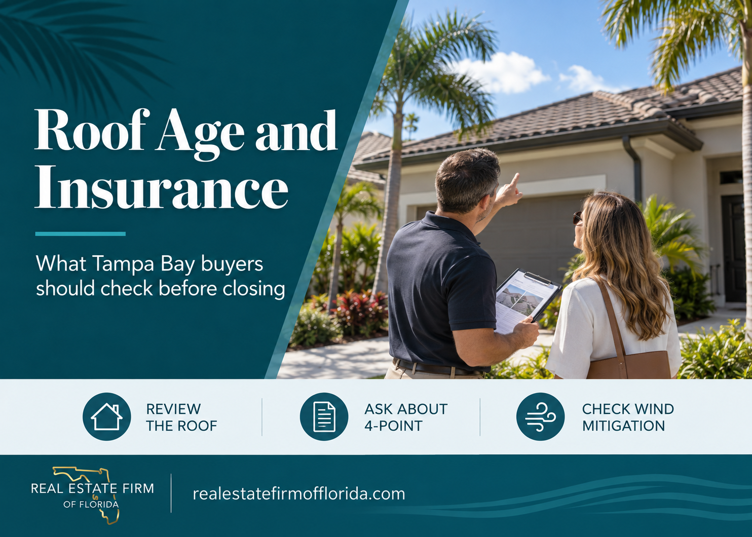 Roof Age and Homeowners Insurance in Florida Roof Age and Homeowners Insurance in Florida: What Tampa Bay Buyers Should Know